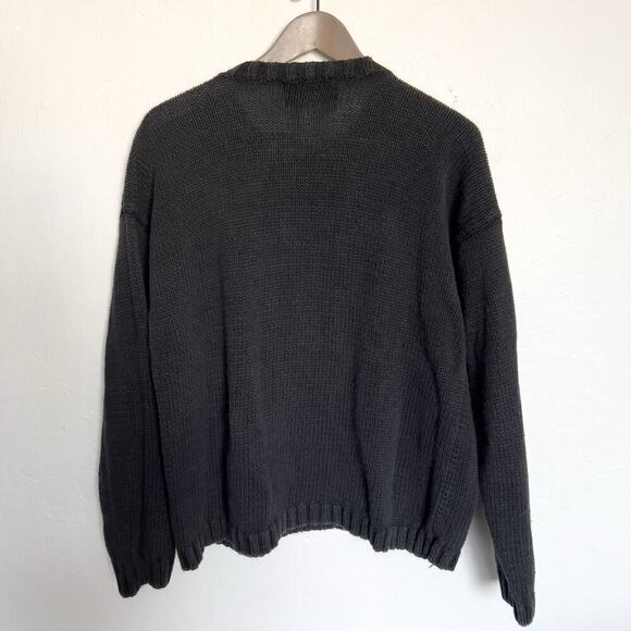 Vintage Tiara Sweater 1999 2000 Millennium Novelty Sweater Beaded Sequins Large - Picture 8 of 8